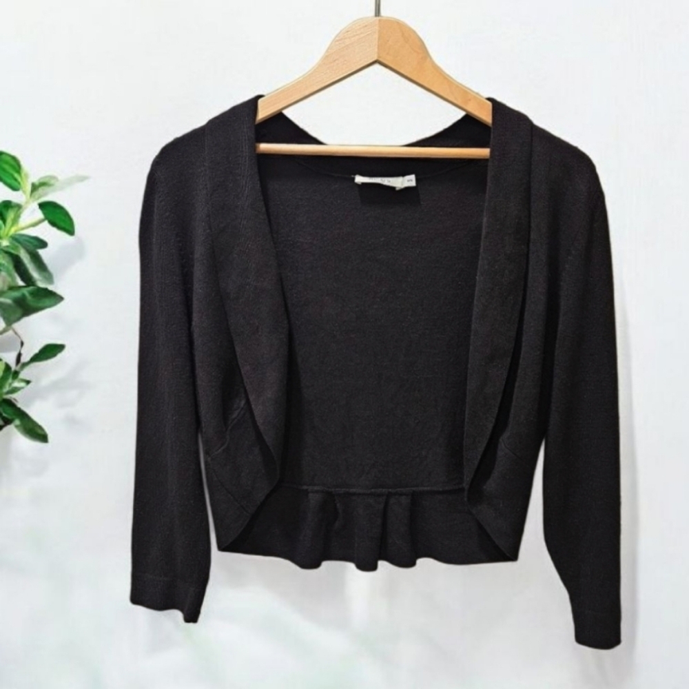 Ricki's 3/4 sleeve black cardigan